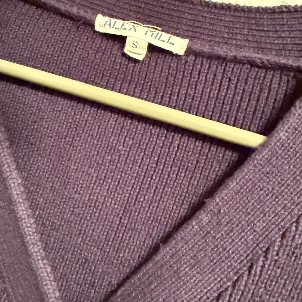 Alex Mill Jo Ribbed Women's Cardigan Size S - Picture 6 of 7